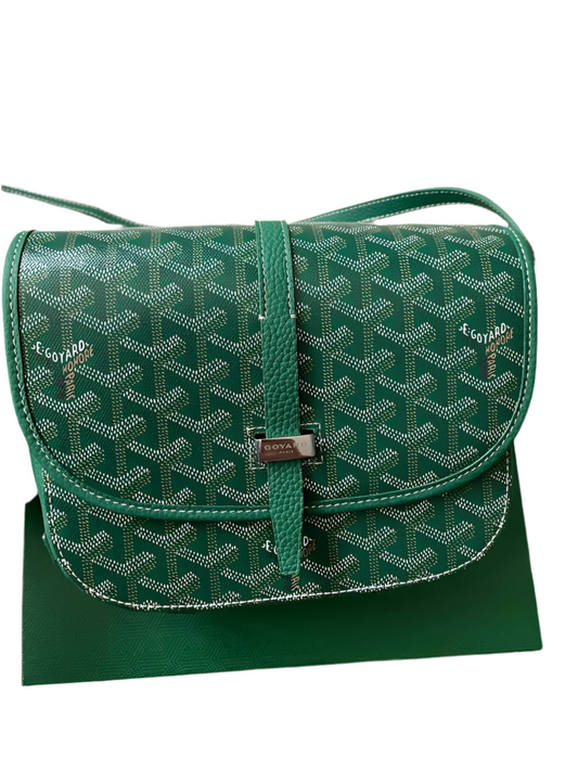 Goyard Belvedere PM 3-0
Tumbled Leather Green